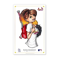 St. Louis Cardinals 11" x 17" Ballpark Princess Poster Print