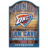 WinCraft Oklahoma City Thunder 11'' x 17'' Wood Sign