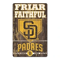 WinCraft San Diego Padres 11'' x 17'' Wood Sign