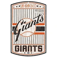 WinCraft San Francisco Giants 11'' x 17'' Wood Sign