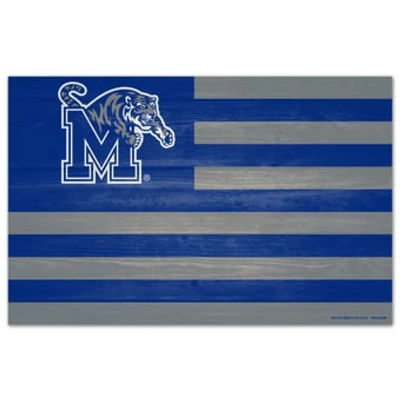 WinCraft Memphis Tigers 11'' x 17'' Wood Sign