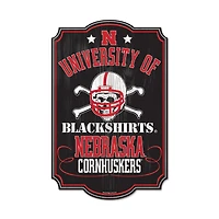 WinCraft Nebraska Huskers 11'' x 17'' Wood Sign