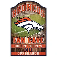 WinCraft Denver Broncos 11'' x 17'' Wood Sign