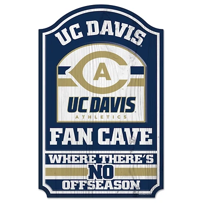 WinCraft UC Davis Aggies 11'' x 17'' Wood Sign