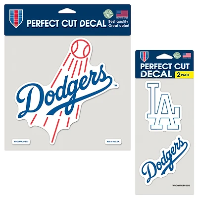 WinCraft Los Angeles Dodgers Perfect Cut Decal Two-Pack Set