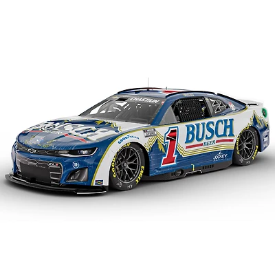 Action Racing Ross Chastain 2024 #1 Retro Busch Beer 1:24 Elite Foil Die-Cast Chevrolet Camaro