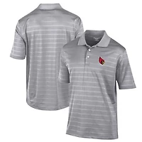 Men's Champion Gray Catholic University Cardinals Textured Solid Polo
