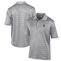 Men's Champion Gray Coastal Carolina Chanticleers Textured Solid Polo