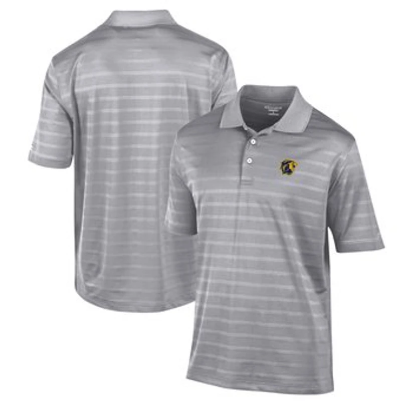 Men's Champion Gray College of New Jersey Lions Textured Solid Polo