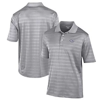 Men's Champion Gray Abilene Christian University Wildcats Textured Solid Polo