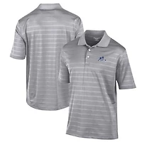 Men's Champion Gray Jackson State Tigers Textured Solid Polo