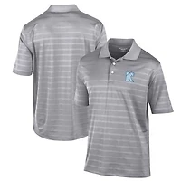 Men's Champion Gray Kean University Cougars Textured Solid Polo