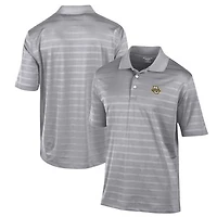Men's Champion Gray Marquette Golden Eagles Textured Solid Polo