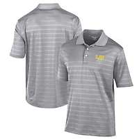 Men's Champion Gray LIU Sharks Textured Solid Polo