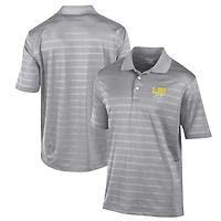 Men's Champion Gray LIU Sharks Textured Solid Polo