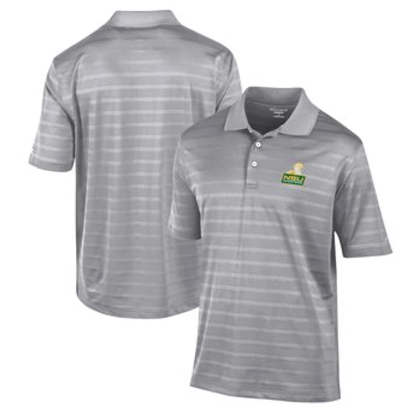 Men's Champion Gray Norfolk State Spartans Textured Solid Polo