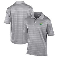 Men's Champion Gray Northern Michigan Wildcats Textured Solid Polo