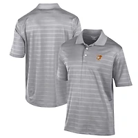 Men's Champion Gray Bowling Green St. Falcons Textured Solid Polo