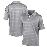 Men's Champion Gray UC Davis Aggies Textured Solid Polo