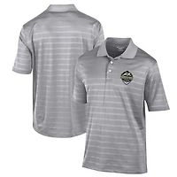 Men's Champion Gray CU Denver Lynx Textured Solid Polo