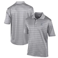Men's Champion Gray Xavier Musketeers Textured Solid Polo