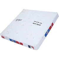 Authentic Game-Used: Wyatt Langford Texas Rangers Autographed Base with Inscription