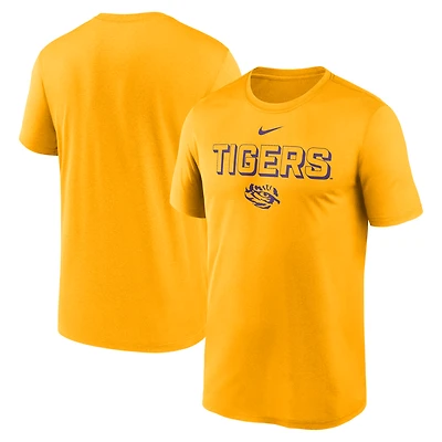 Men's Nike Gold LSU Tigers 2025 Sideline Legend Dri-FIT T-Shirt