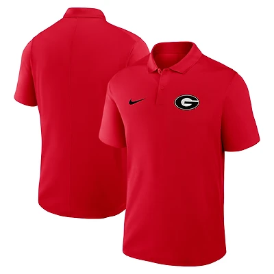 Men's Nike Red Georgia Bulldogs Primetime Victory Primary Logo Performance Polo