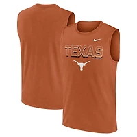 Men's Nike Texas Orange Texas Longhorns Primetime Tricode Legend Dri-FIT Tank Top