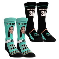 Youth Rock Em Socks Breanna Stewart New York Liberty Pro-Player Two-Pack Crew Socks Set
