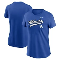 Women's Nike Royal Kentucky Wildcats Local Script T-Shirt