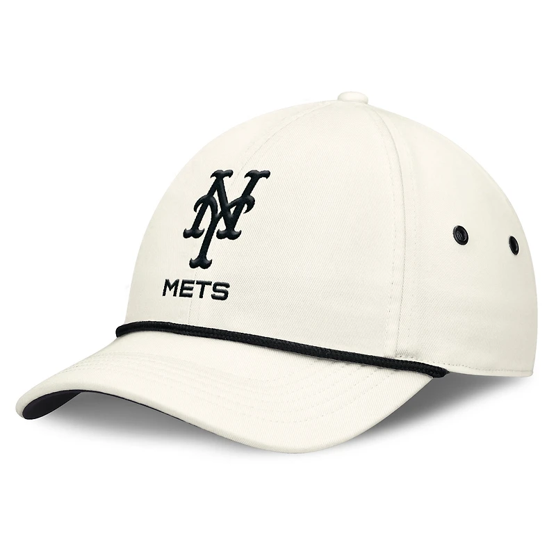 Men's Nike Stone New York Mets Club Adjustable Hat