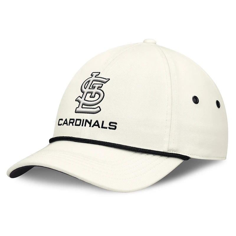 Men's Nike Stone St. Louis Cardinals Club Adjustable Hat