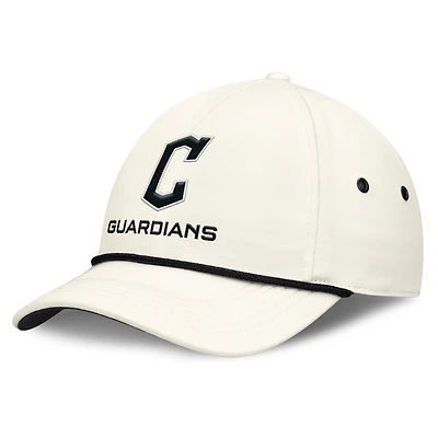 Men's Nike  Stone Cleveland Guardians Club Adjustable Hat