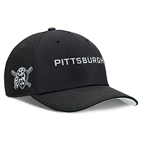 Men's Nike  Black Pittsburgh Pirates Rise Performance Adjustable Hat