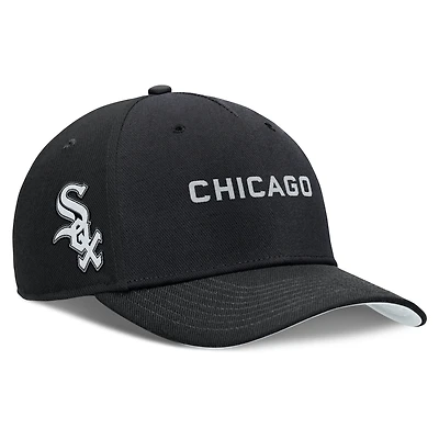 Men's Nike  Black Chicago White Sox Rise Performance Adjustable Hat