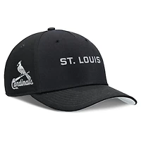 Men's Nike  Black St. Louis Cardinals Rise Performance Adjustable Hat