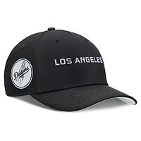 Men's Nike  Black Los Angeles Dodgers Rise Performance Adjustable Hat