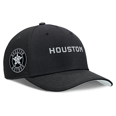 Men's Nike  Black Houston Astros Rise Performance Adjustable Hat