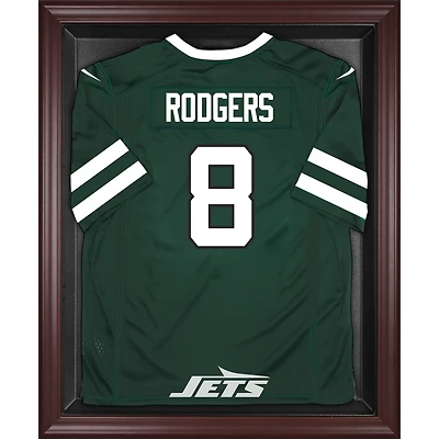New York Jets Mahogany Framed Jersey Display Case