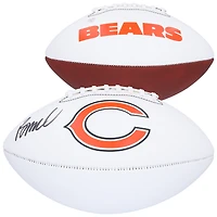 Rome Odunze Chicago Bears Autographed Franklin White Panel Football