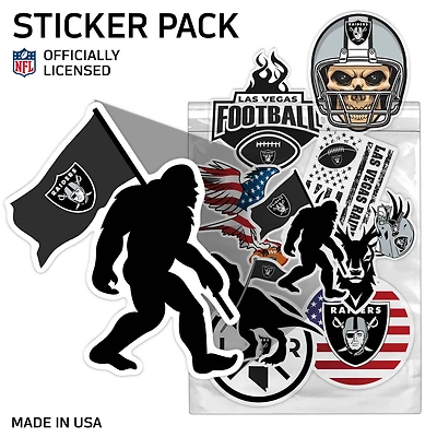 Las Vegas Raiders Assorted Sticker Pack