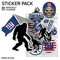New York Giants Assorted Sticker Pack