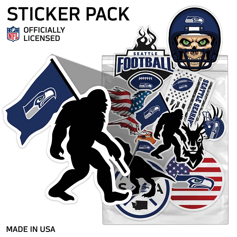 Seattle Seahawks Assorted Sticker Pack