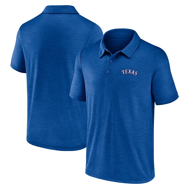 Men's  Royal Texas Rangers Lightweight Unstoppable Polo