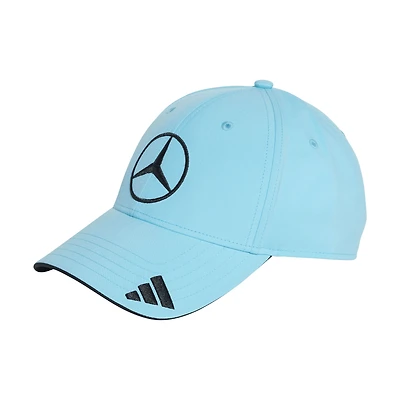 Men's adidas Blue Mercedes-AMG Petronas F1 Team Driver Wear Adjustable Hat