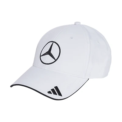Youth adidas White Mercedes-AMG Petronas F1 Team Driver Wear Adjustable Hat