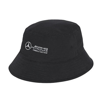 Men's adidas Black Mercedes-AMG Petronas F1 Team Team Wear Bucket Hat
