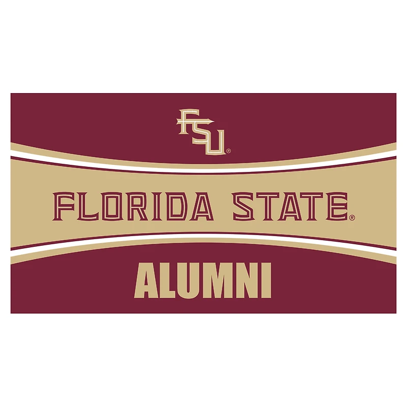 Florida State Seminoles 28" x 16" Alumni Trapper Door Mat
