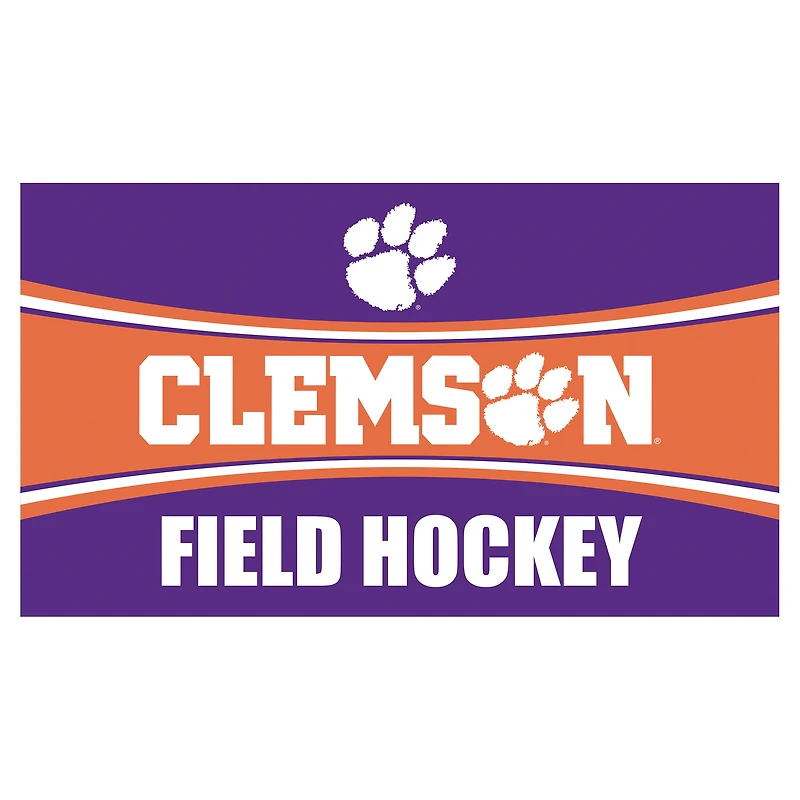 Clemson Tigers 28" x 16" Field Hockey Trapper Door Mat